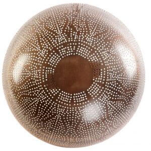 LAMPARA APLIQUE METAL 40X11X40 COBRIZO