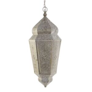 LAMPARA TECHO METAL 24X24X68 BLANCO