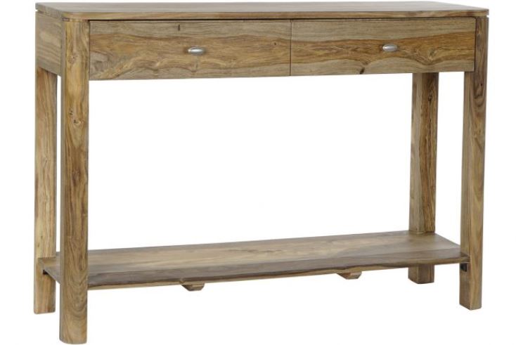CONSOLA SHEESHAM 110,5X32X76,5 NATURAL