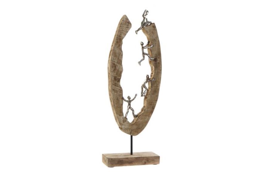FIGURA MANGO ALUMINIO 20X9X59 PERSONAS NATURAL